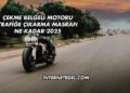 Çekme Belgeli Motoru Trafiğe Çıkarma Masrafı Ne Kadar 2025