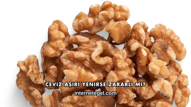 Ceviz Aşırı Yenirse Zararlı mı?