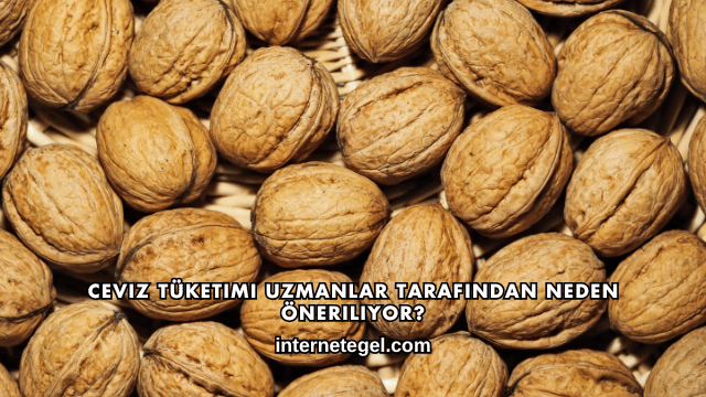 Ceviz Tüketimi Uzmanlar Tarafından Neden Öneriliyor?