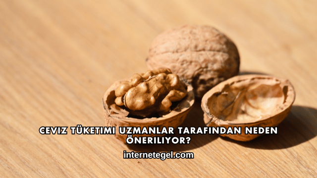 Ceviz Tüketimi Uzmanlar Tarafından Neden Öneriliyor?