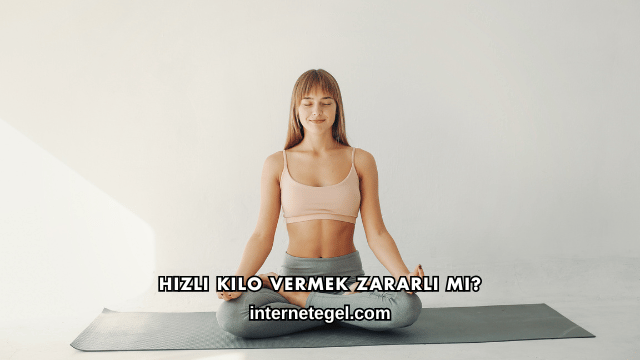 Hızlı Kilo Vermek Zararlı mı?
